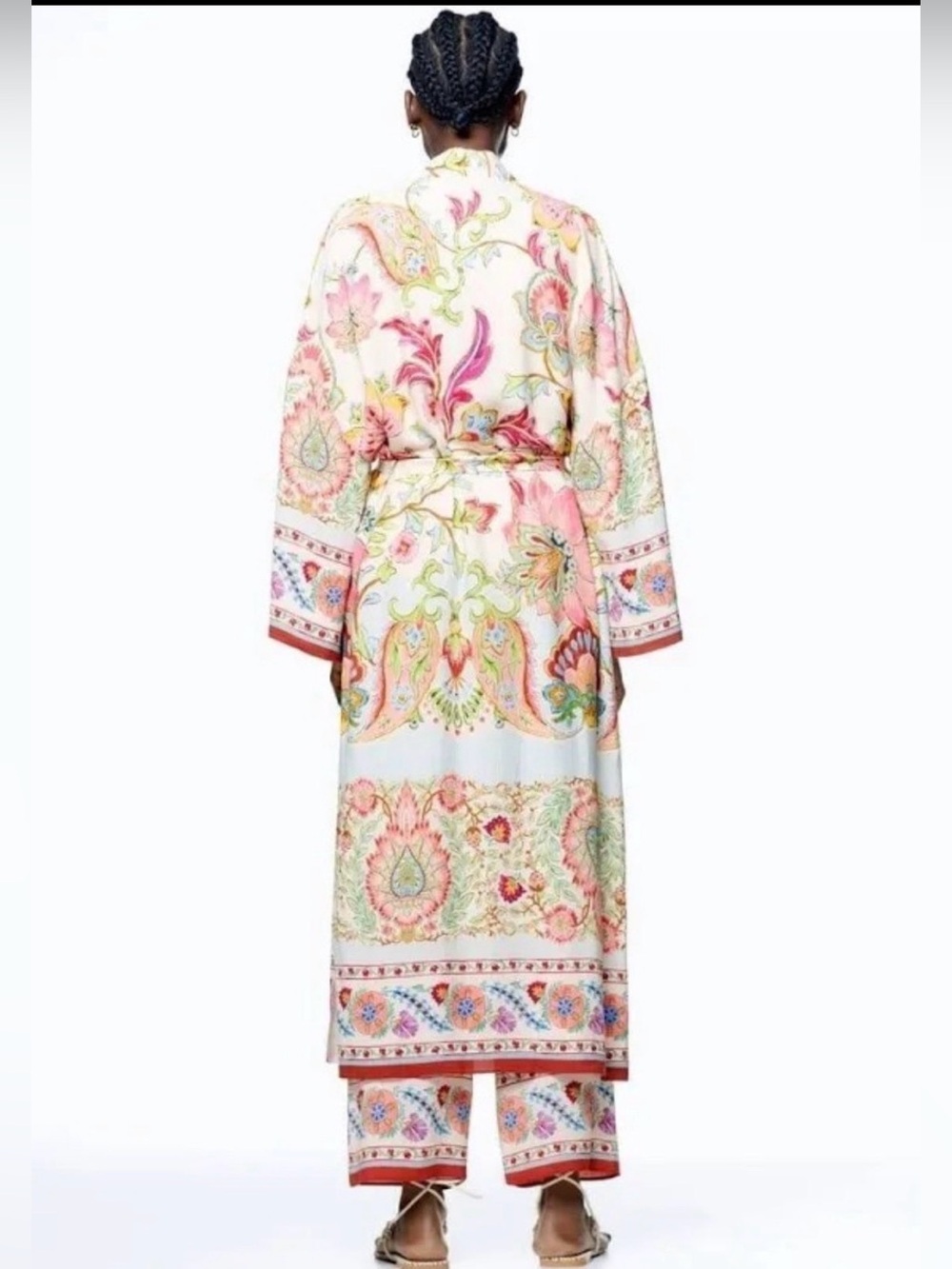 Floral Maxi Robe - Picture 10 of 10